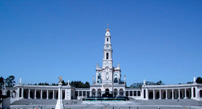 Il piazzale della Basilica di Fatima