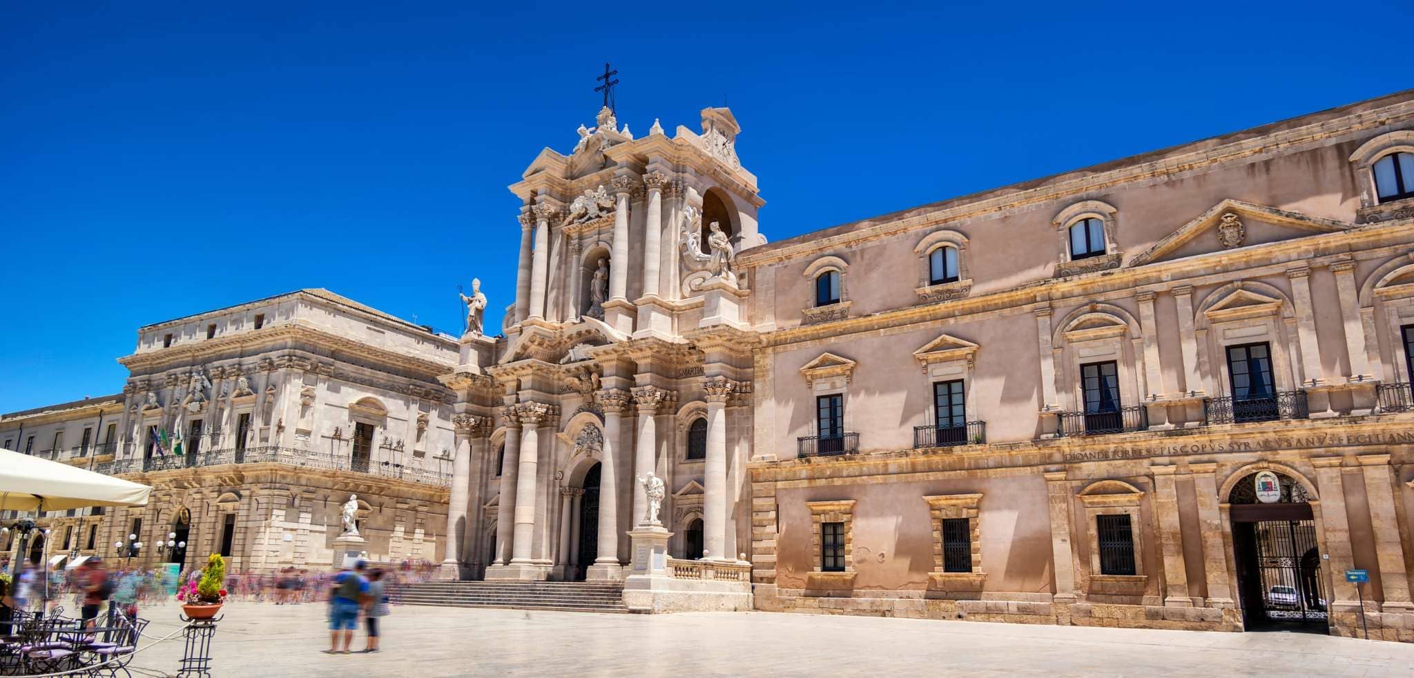 Veduta aerea di Siracusa